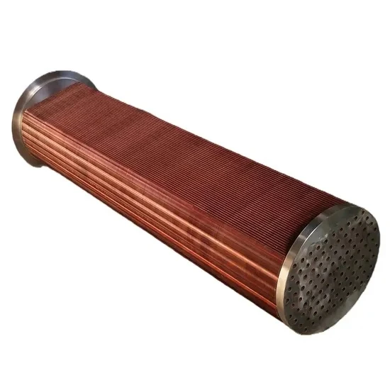 Copper Fin Marine Shell Core Intercooler factory