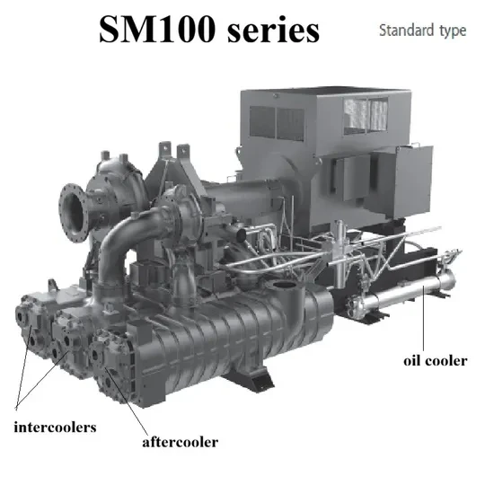 Hanwha Samsung Air Cooler Intercooler For Air Compressor Sm7100 best