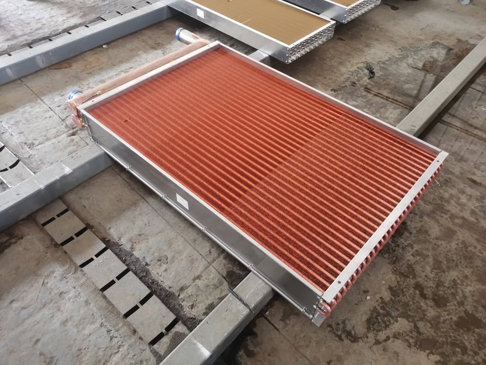 High Efficiency High Corrosion Resistant Copper Fin Heat Exchanger For Petroleum Power Industry Factory Supplied suppliers